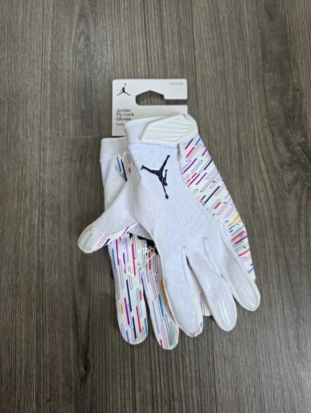 Jordan Fly Lock Crucial Catch PE Football Gloves Mens Size 2XL